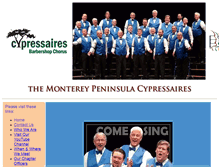 Tablet Screenshot of cypressaires.org